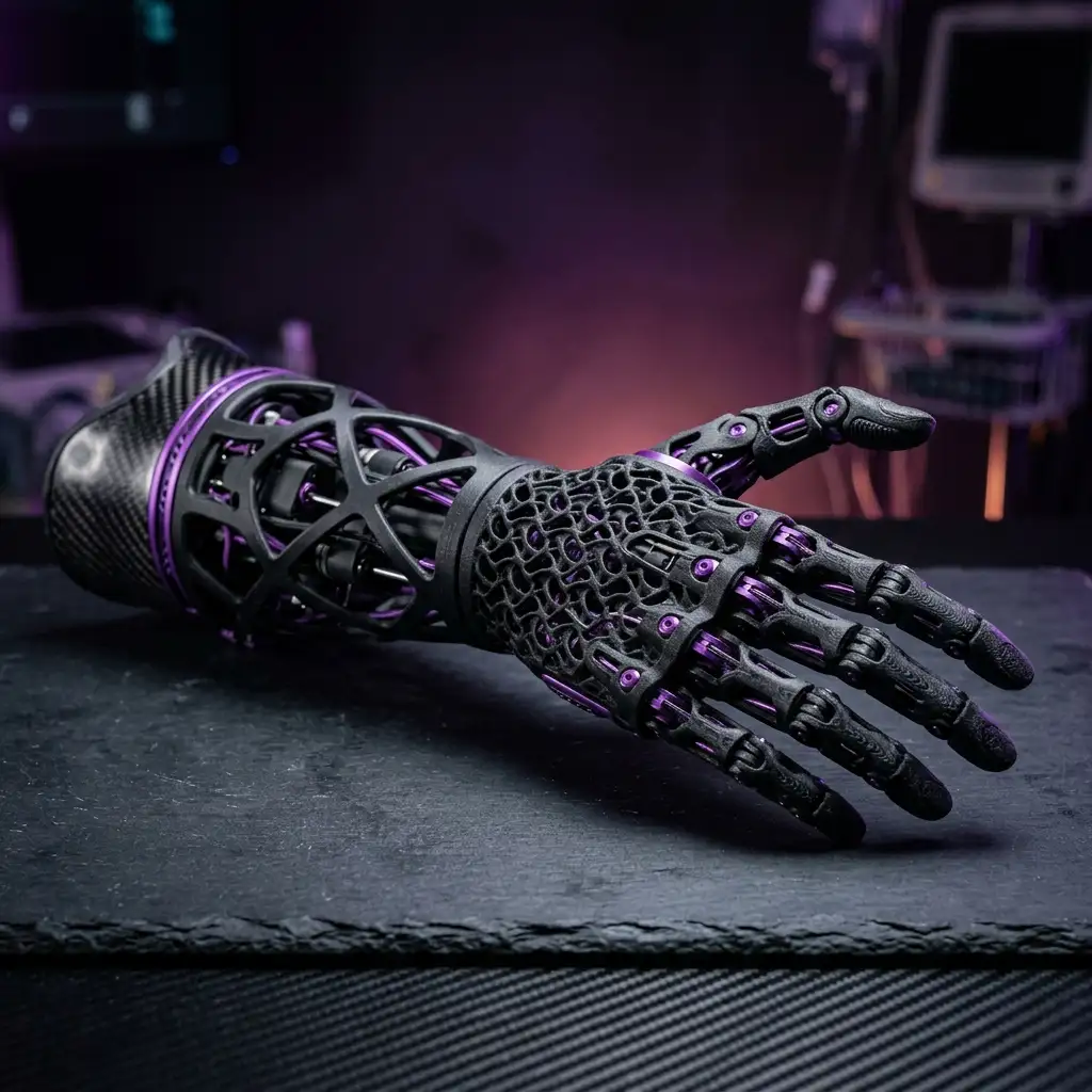 Prótesis personalizada fabricada mediante escaneo 3D para ajuste perfecto